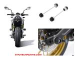 Kawasaki Z 650 - Ninja 650 Achsprotektorenkit von Evotech Performance